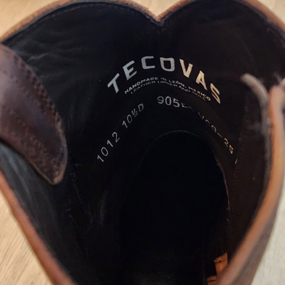 Men's TECOVAS Dean Zipper Boots - Picture 5 of 15